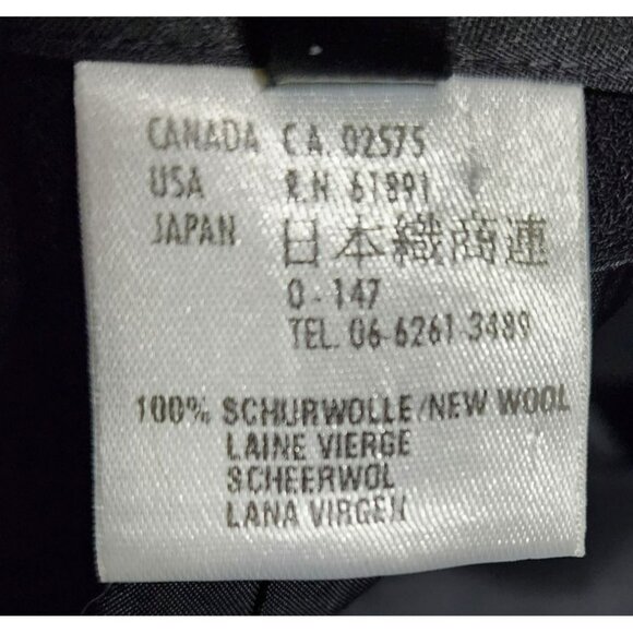 Escada Black Wool Skirt – Zip & Button Closure, Size S, Made in Germany - Picture 3 of 7